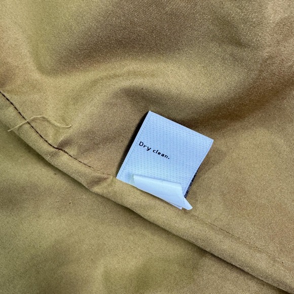 Nine West Coat Womens Medium Brown Sherpa Teddy Button Front Warm Winter - Picture 10 of 10